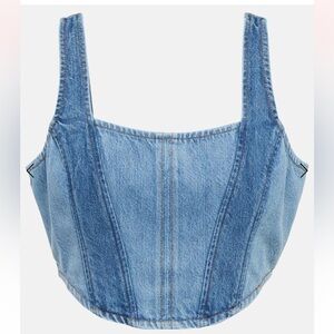 FRAME denim corset top size small great condition